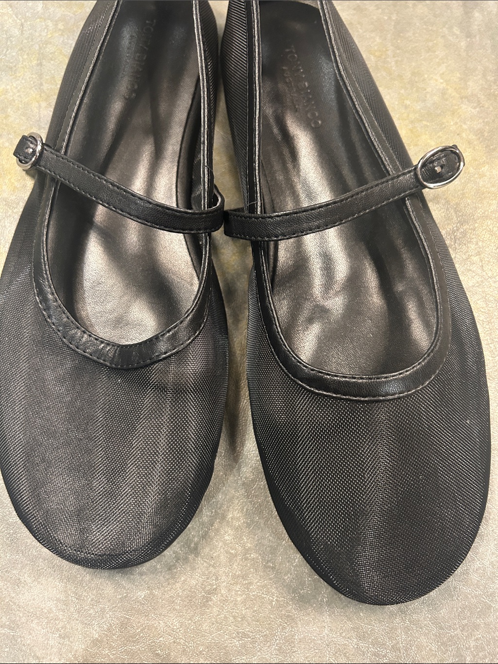 Tony Bianco Melany Flat In Black Nylon — image 6 of 6